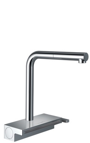 Hansgrohe Spültischmischer 250 Aquno Select M81 Ausziehauslauf 2jet chrom