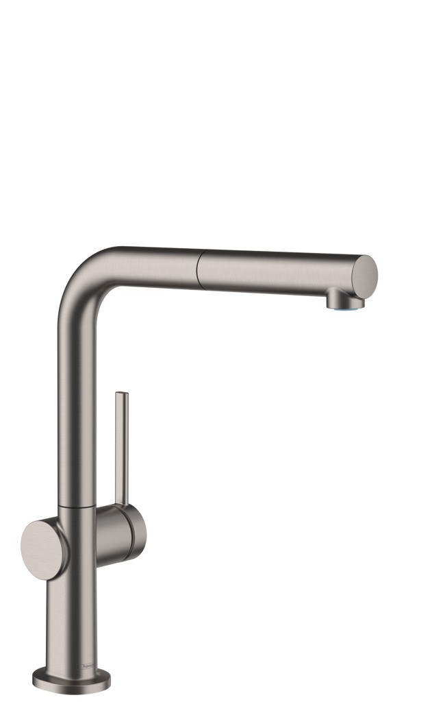 Hansgrohe Spültischmischer 270 Talis M54 Ausziehauslauf 1jet sBox Brushed Black Chrome