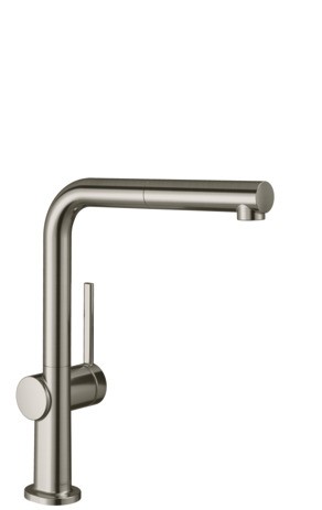 Hansgrohe Spültischmischer 270 Talis M54 Ausziehauslauf 1jet sBox edelstahl-optik