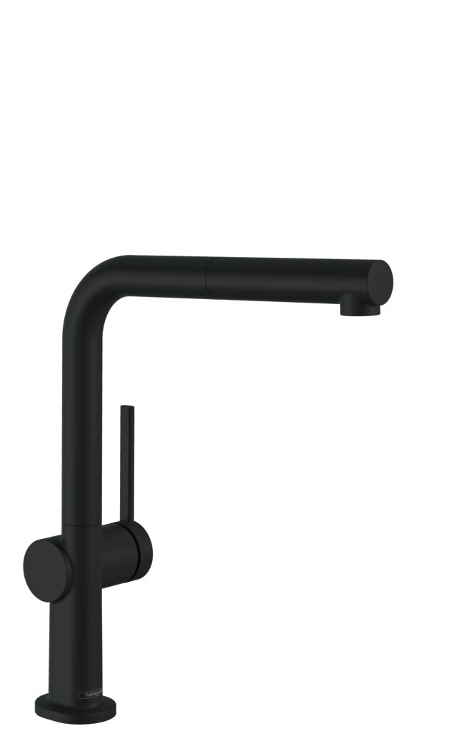 Hansgrohe Spültischmischer 270 Talis M54 Niederdruck Ausziehauslauf 1jet Matt Black
