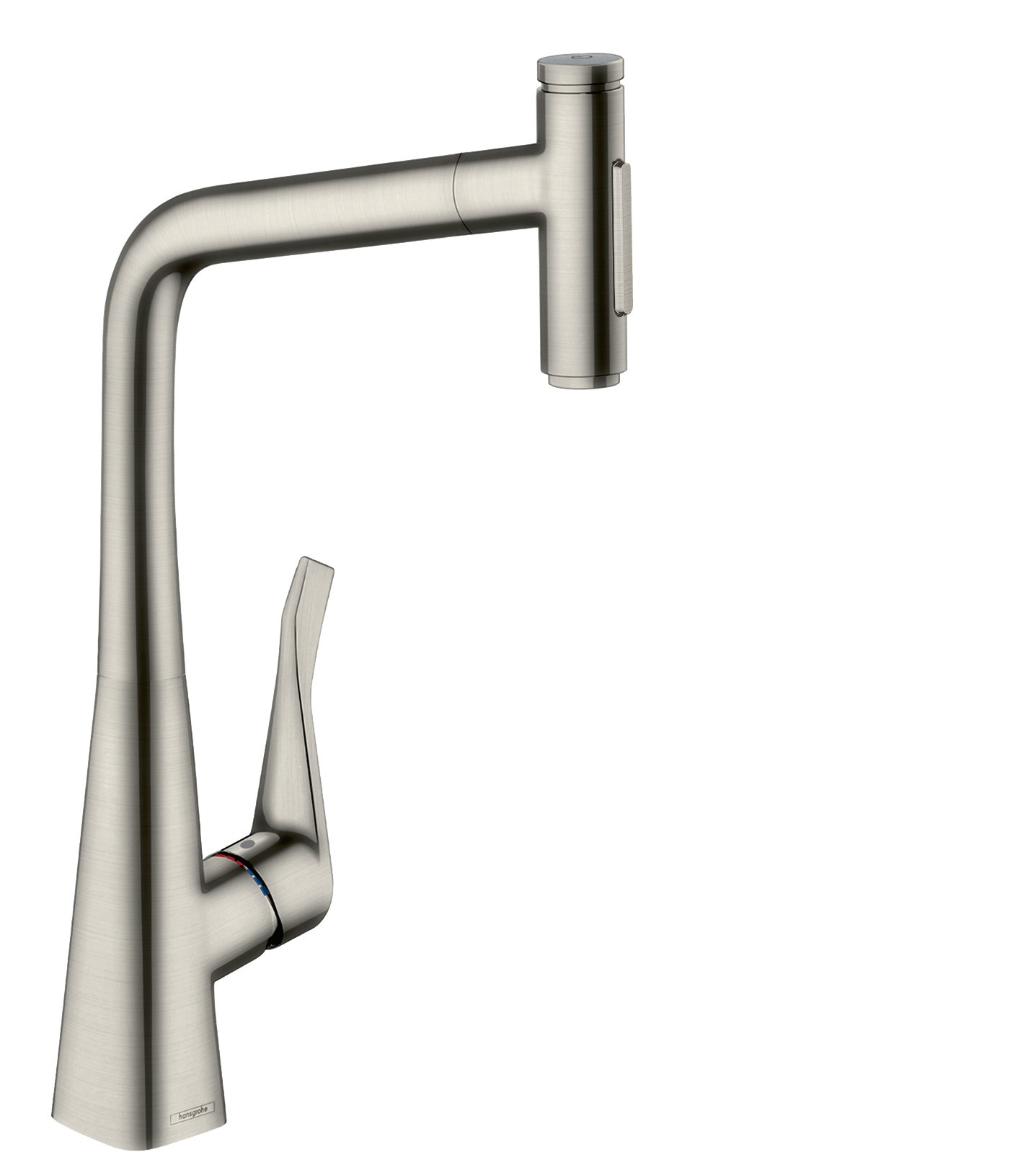 Hansgrohe Spültischmischer 320 Select 2jet sBox Ausziehbrause M7117-H320 edelstahl-optik