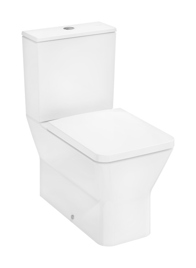 Hansgrohe Stand WC Set EluPura Or.Q 640 aufge. Abg.SPR ACF m.Spülkasten /WC Sit.we