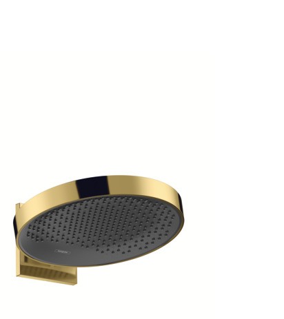 Hansgrohe Kopfbrause Rainfinity 360 1jet Wandmontage polished gold