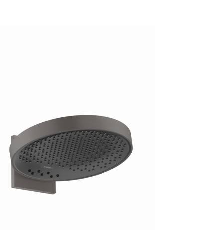 Hansgrohe Kopfbrause Rainfinity 360 3jet Wandmontage brushed black chrome