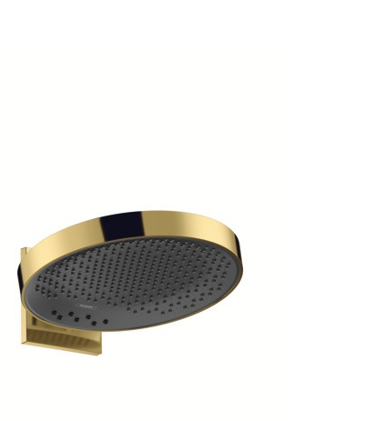 Hansgrohe Kopfbrause Rainfinity 360 3jet Wandmontage polished gold