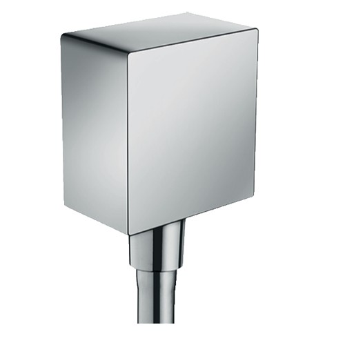 Hansgrohe Talis E Schlauchanschluss DN15 Fixfit Square mit Rückflussverhinderer chrom