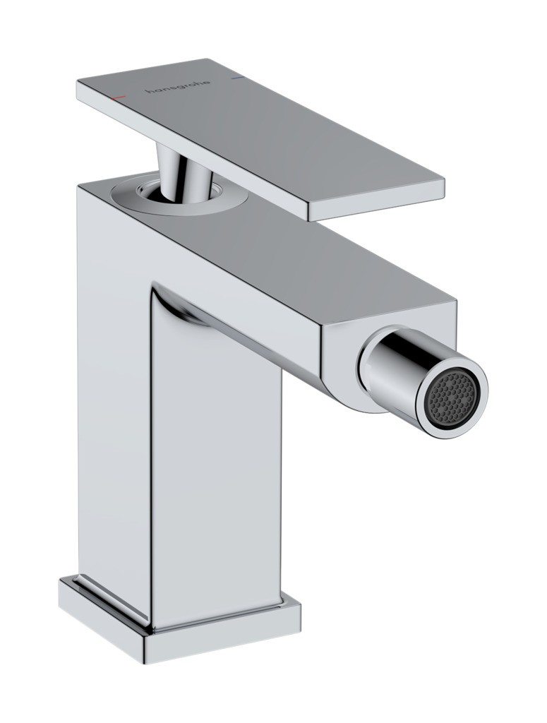Hansgrohe Tecturis E Einhebel-Bidetmischer mit Zugstangen-Ablaufgarnitur Chrom