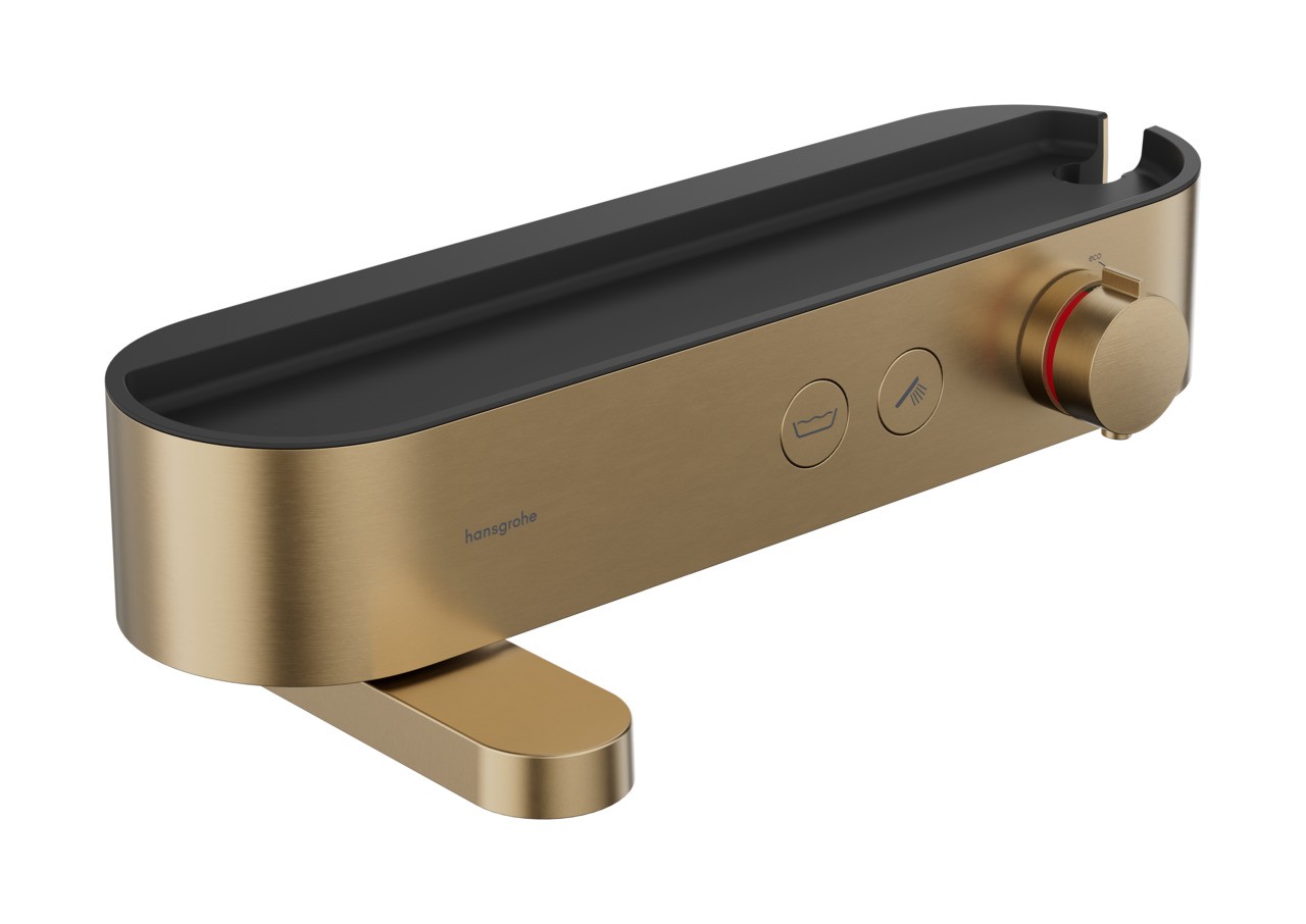 Hansgrohe Thermostat ShowerTablet Select 400 Wanne Aufputz DN15 Brushed Bronze