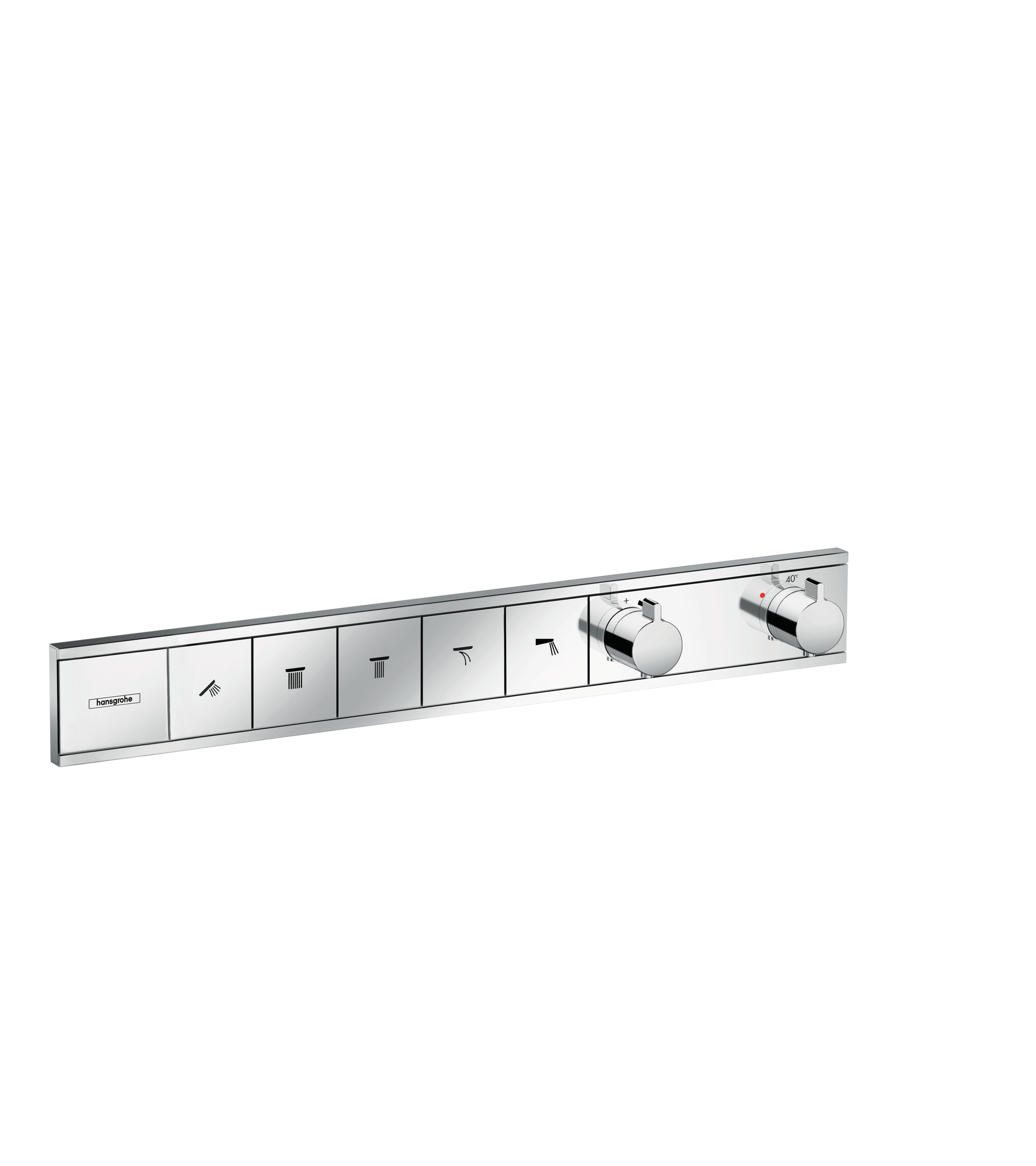Hansgrohe Thermostat Unterputz RainSelect Fertigset 5 Verbraucher verchromt