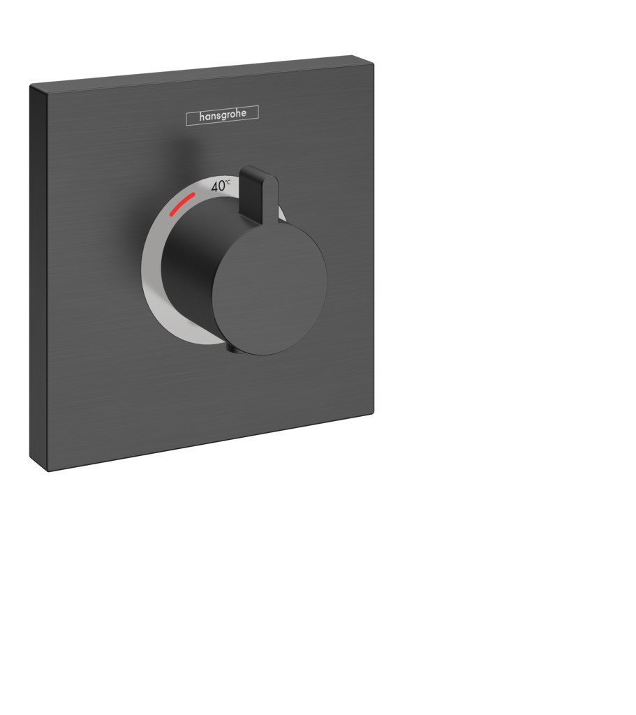 Hansgrohe Thermostat Unterputz ShowerSelect Highflow Fertigset Brushed Black Chrome
