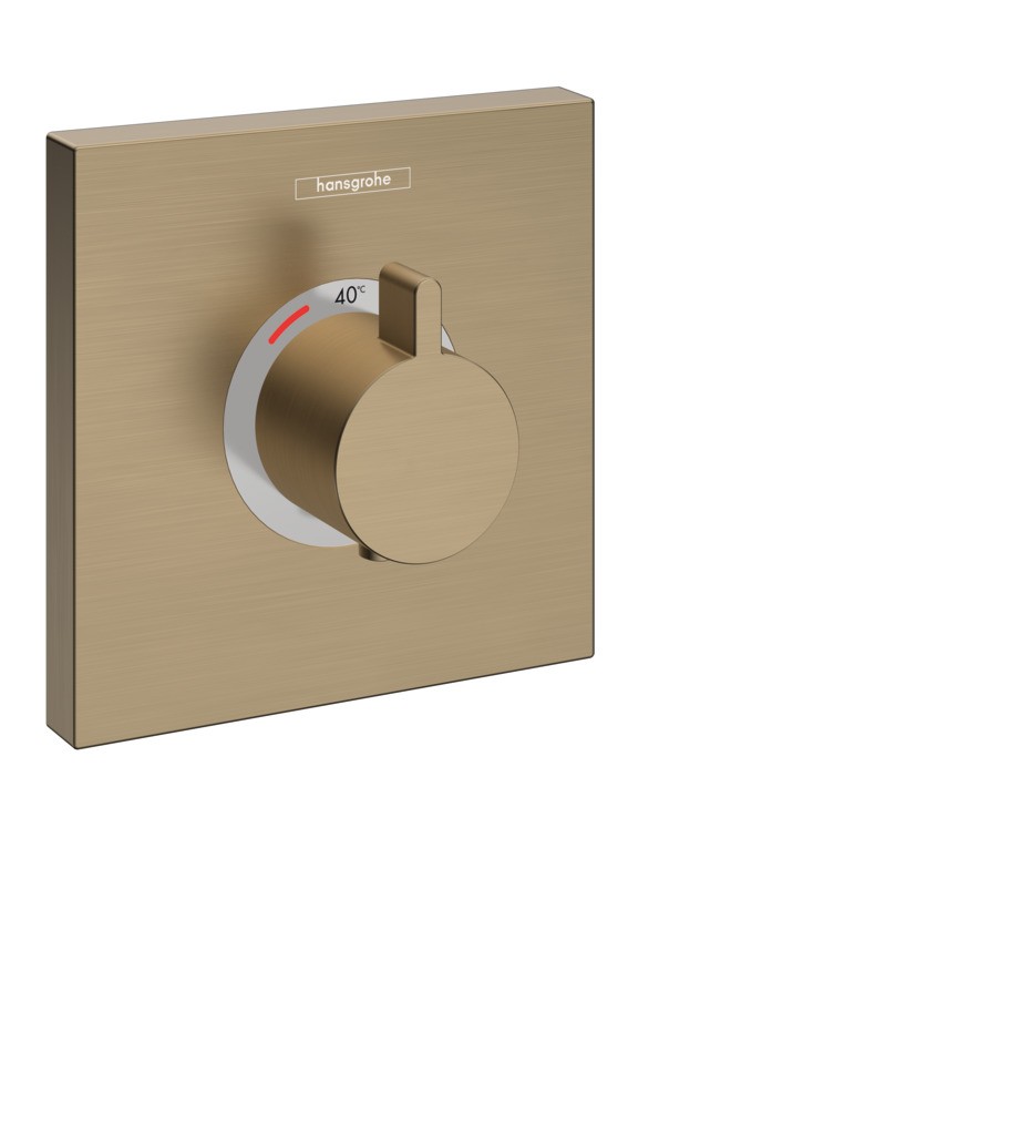 Hansgrohe Thermostat Unterputz ShowerSelect Highflow Fertigset Brushed Bronze