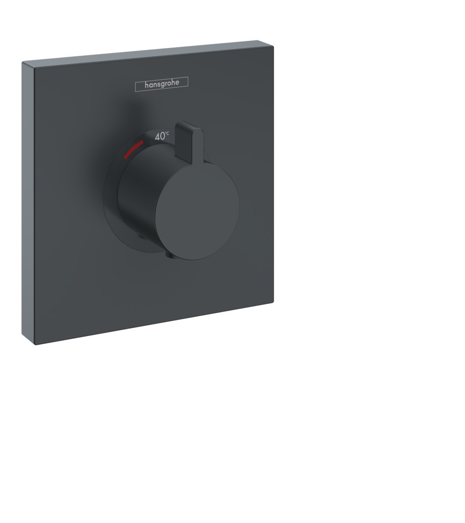 Hansgrohe Thermostat Unterputz ShowerSelect Highflow Fertigset mattschwarz