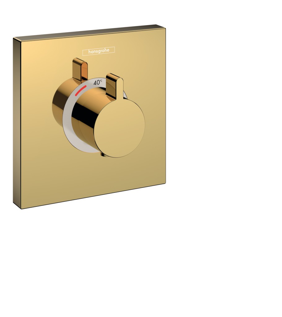 Hansgrohe Thermostat Unterputz ShowerSelect Highflow Fertigset Polished Gold Optic