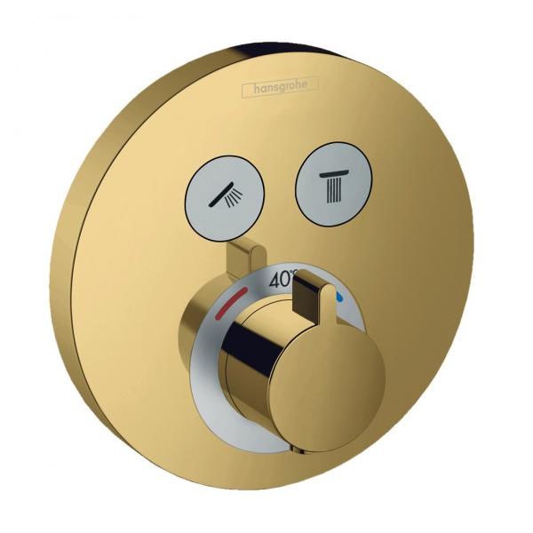 HG Thermostat Unterputz ShowerSelect S Fertigset 2 Verbraucher PGO