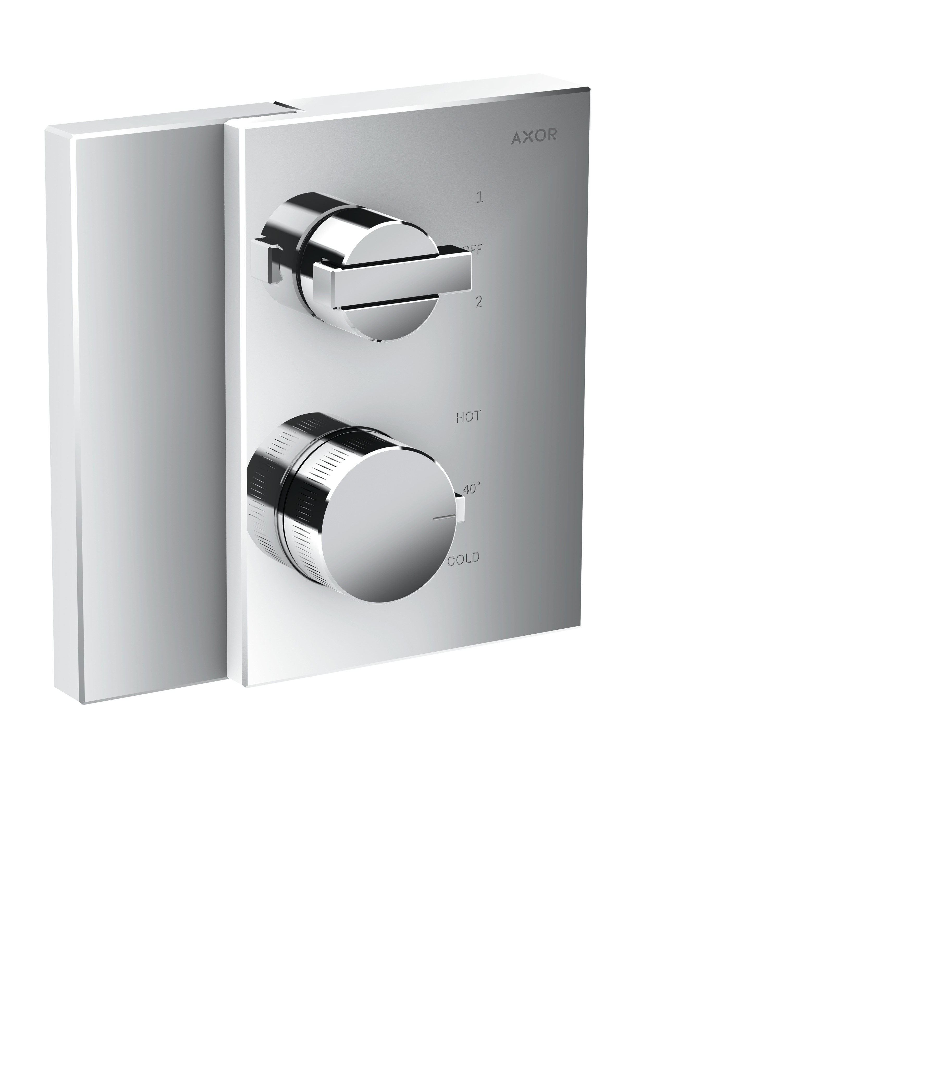 Hansgrohe Thermostat UP Axor Edge F-Set chrom mit Absperr-u.Umstellventil