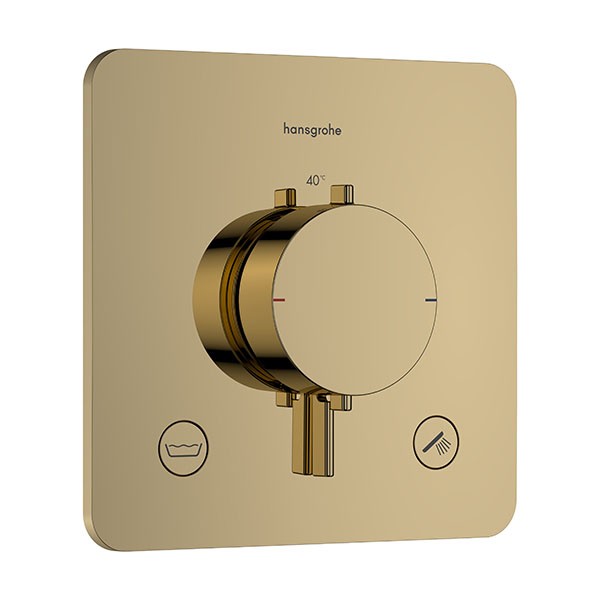 Hansgrohe Thermostat UP Ecostat Comfort Q  Fertigset 2 Verb.m.Sicherungskombi.PGO