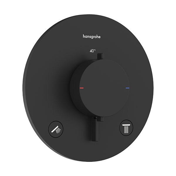 Hansgrohe Thermostat UP Ecostat Comfort S  Fertigset 2 Verbraucher MSW