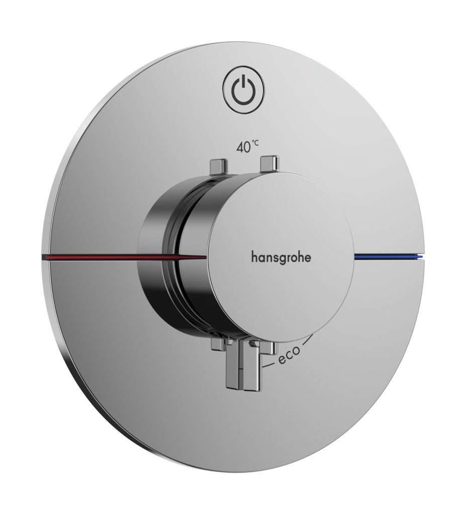 Hansgrohe Thermostat UP ShowerSelect Comfort S Fertigset 1 Verbraucher chrom