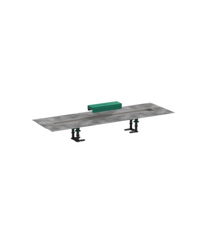 Hansgrohe uBox universal Installationsset 800 mm für befliesbare Duschrinnen