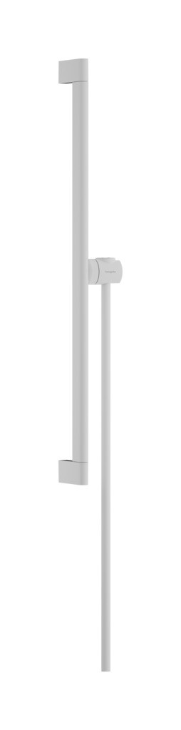 Hansgrohe Unica Brausestange S Puro 65 cm mit Easy Slide Handbrausehalter und Isiflex Brauseschlauch 160 cm Mattweiß