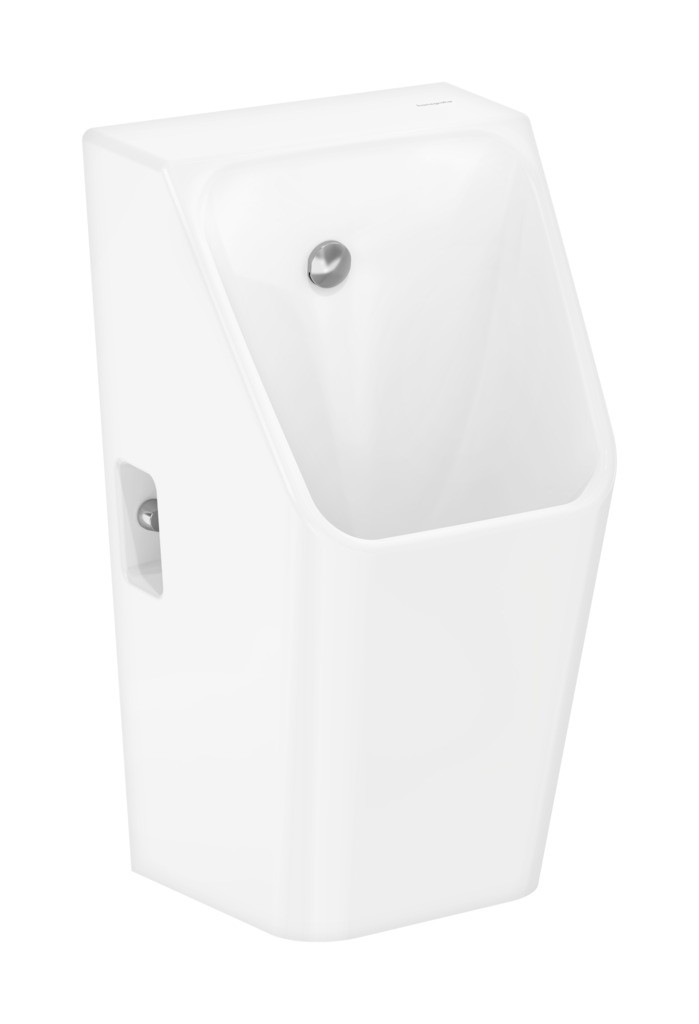 Hansgrohe Urinal EluPura Or.Q 600x300 mm m.Zul.v.hint.Abl.nach hint.o.SPR we