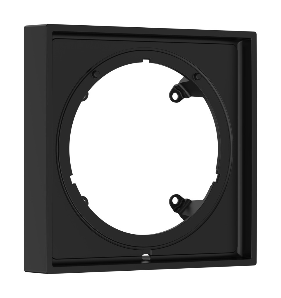 Hansgrohe Verlängerungsrosette eckig 22 mm Mattschwarz