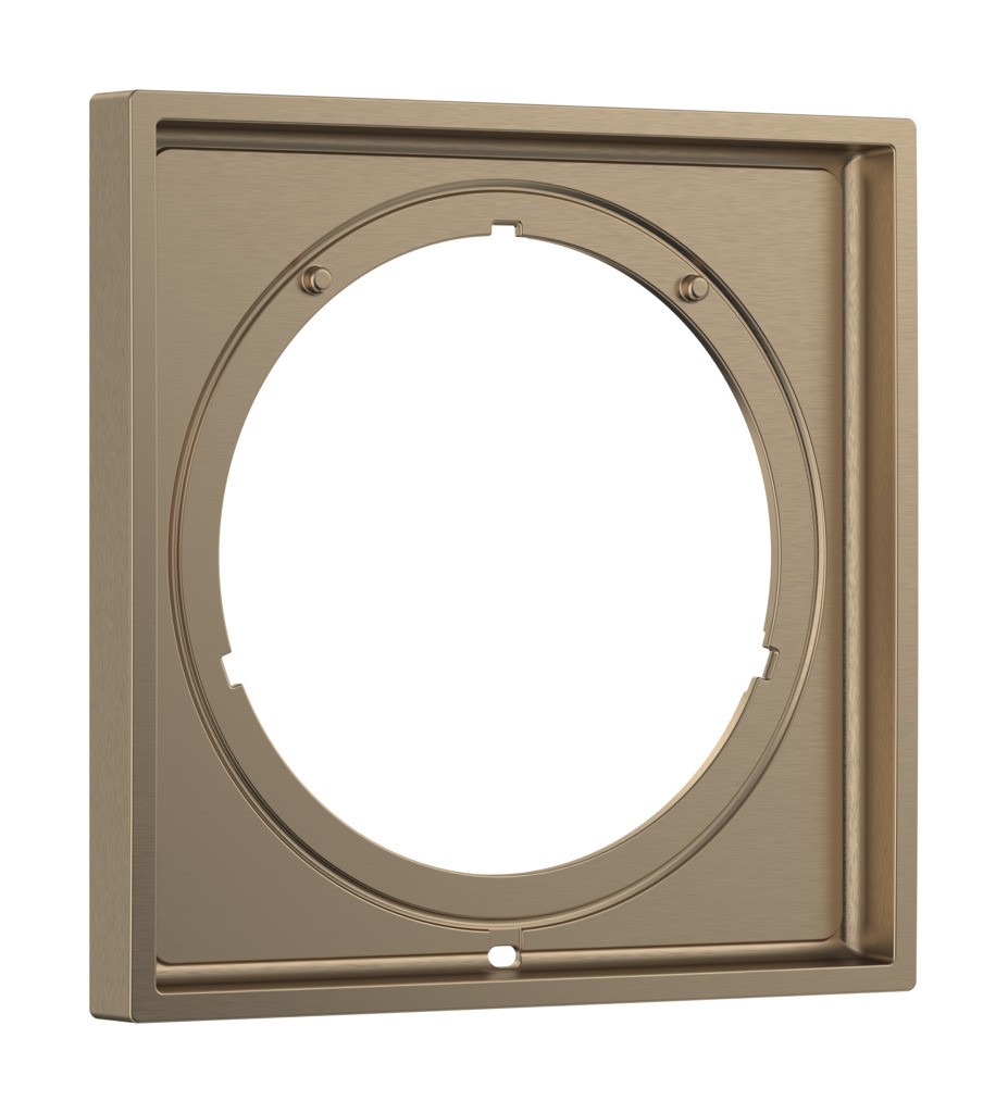 Hansgrohe Verlängerungsrosette eckig 5 mm Brushed Bronze