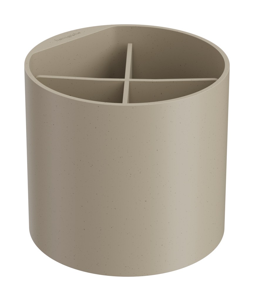 Hansgrohe WallStoris Planet Edition Becher Sand (recycelt)