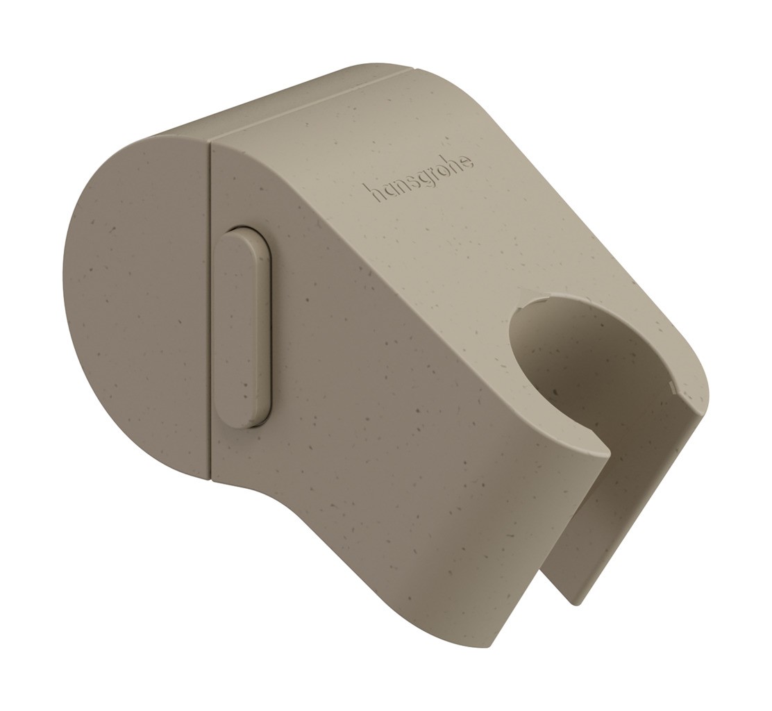 Hansgrohe WallStoris Planet Edition Push-Handbrausehalterung Sand (recycelt)