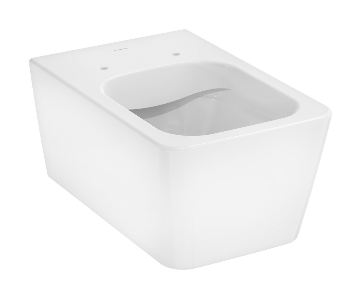 Hansgrohe Wand WC EluPura Q S 540mm ohne Spülrand , HygieneEffect weiß