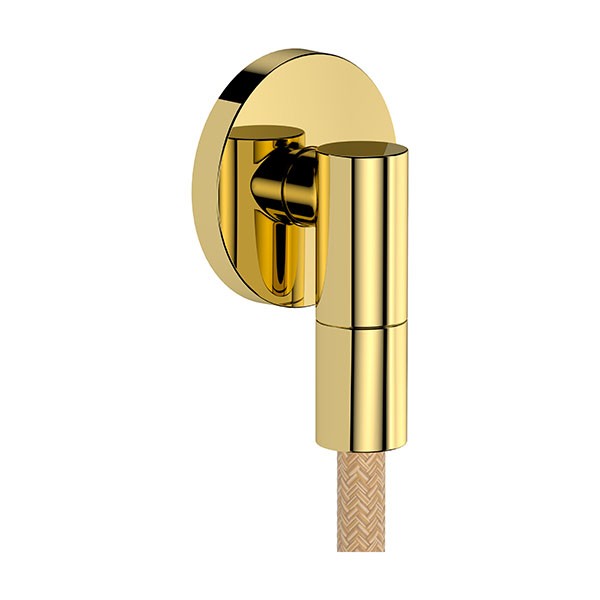 Hansgrohe Wandanschluss FixFit Fine S  mit Rückflussverhinderer PGO