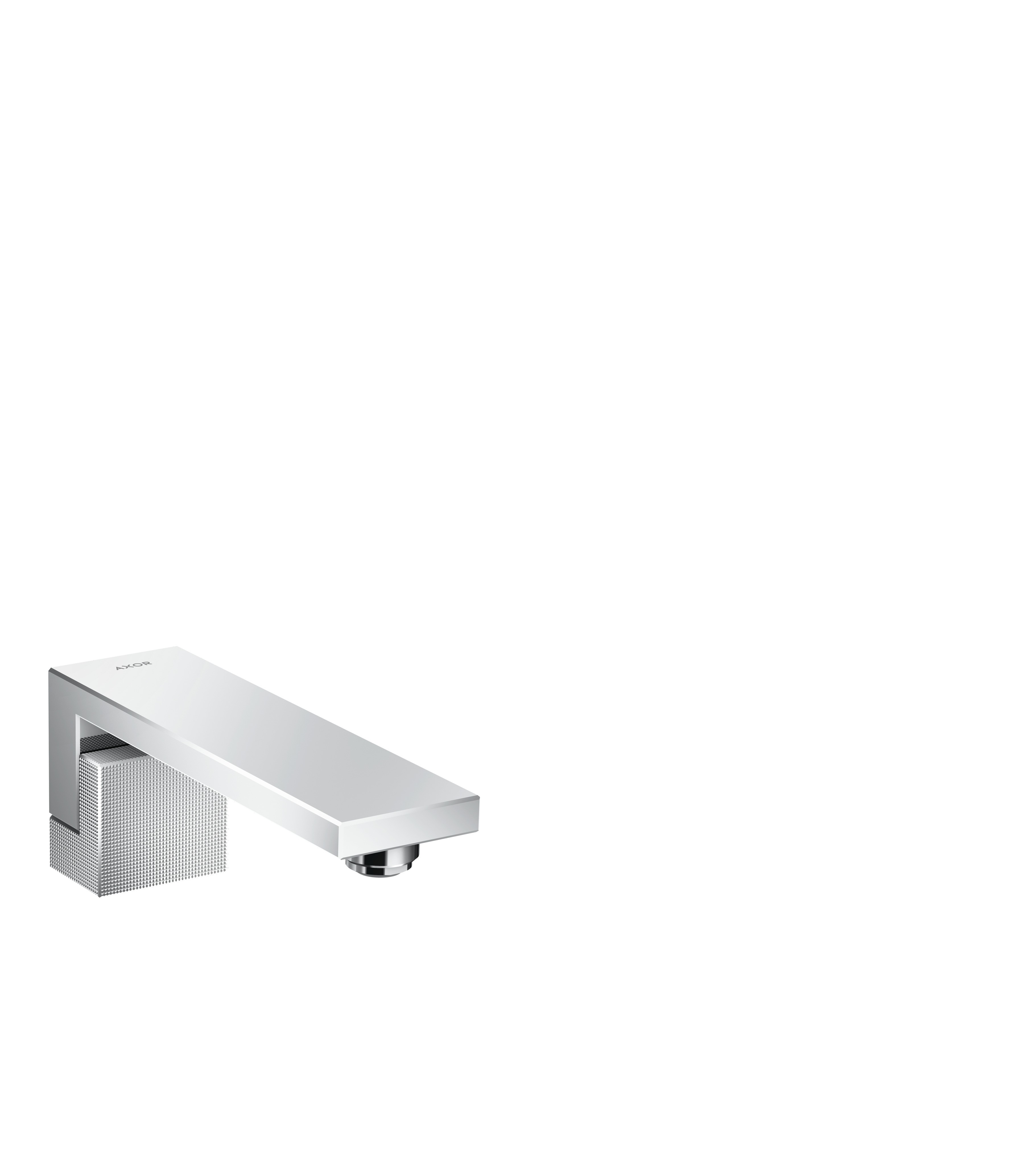 Hansgrohe Wanneneinlauf Axor Edge Diamantschliff chrom