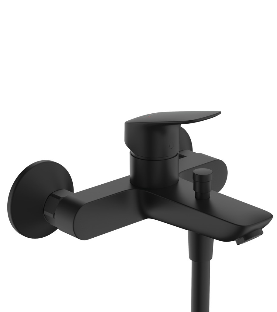 Hansgrohe Wannenmischer AP Logis mattschwarz  