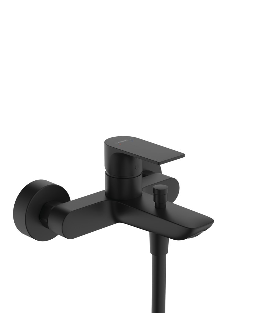 Hansgrohe Wannenmischer Aufputz Rebris E Matt Black  