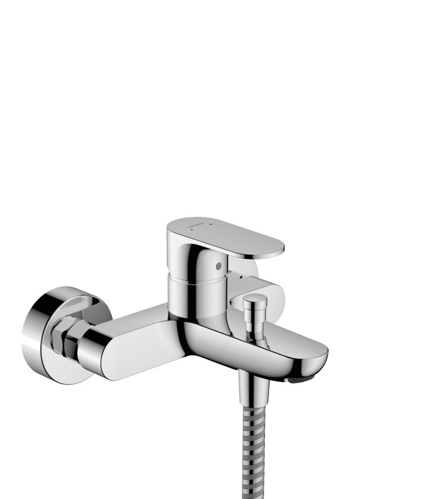 Hansgrohe Wannenmischer Aufputz Rebris S chrom  