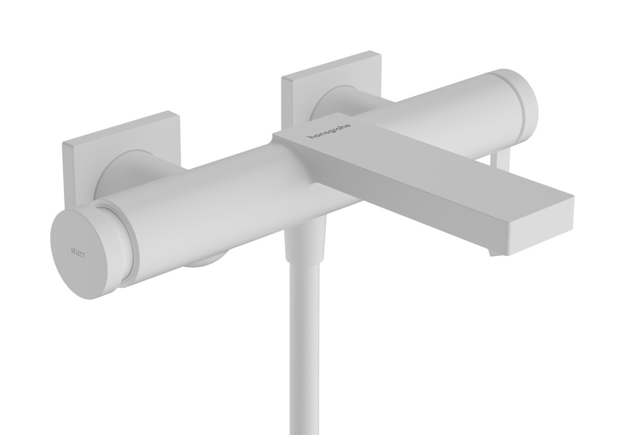 Hansgrohe Wannenmischer Aufputz Tecturis E Matt White
