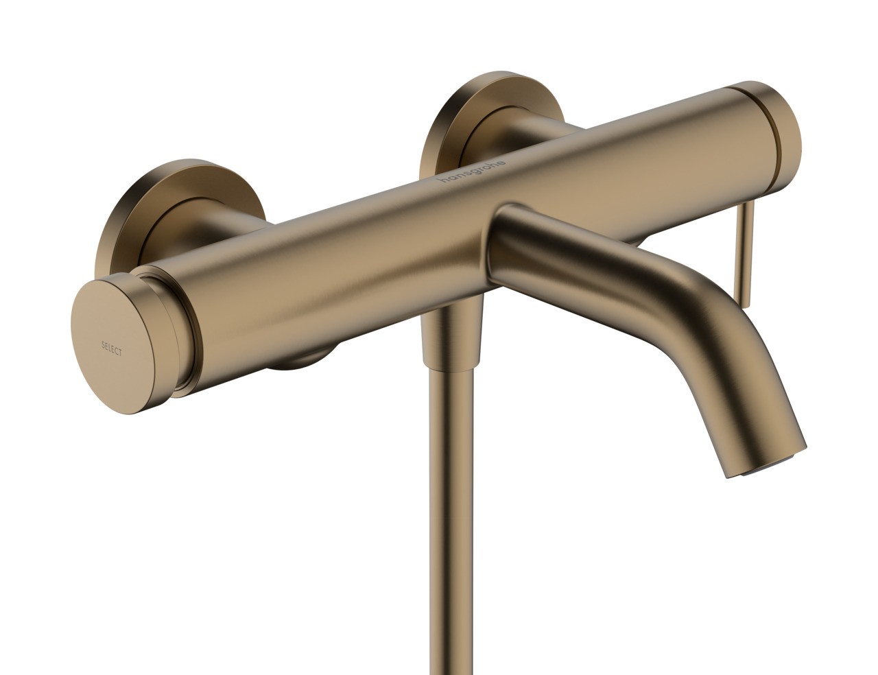 Hansgrohe Wannenmischer Aufputz Tecturis S Brushed Bronze