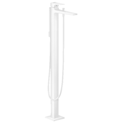 Hansgrohe Metropol Wannenmischer Fertigset zur Bodenmontage mattweiss