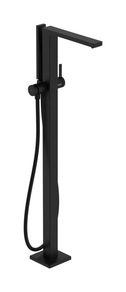 Hansgrohe Wannenmischer Tecturis E bodenstehend Matt Black