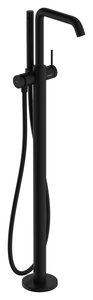 Hansgrohe Wannenmischer Tecturis S bodenstehend Matt Black