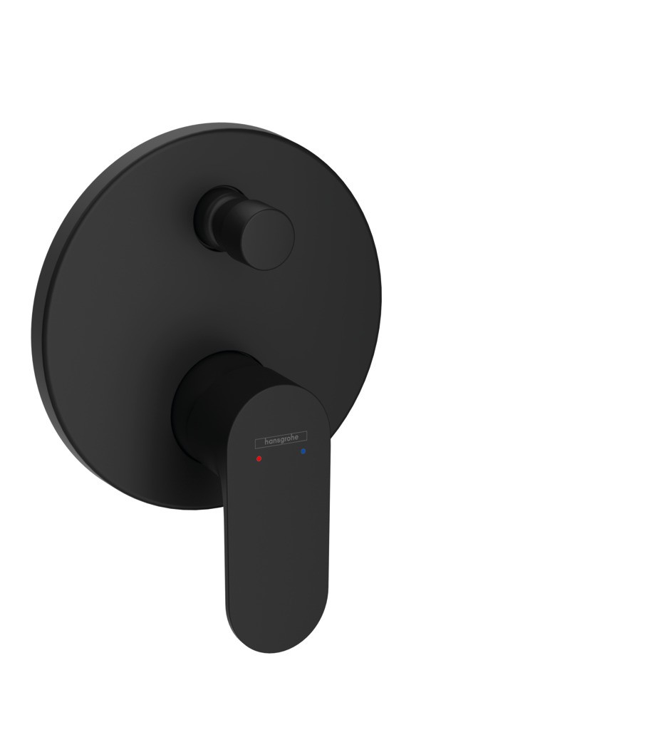 Hansgrohe Wannenmischer Unterputz Rebris S Fertigset Matt Black