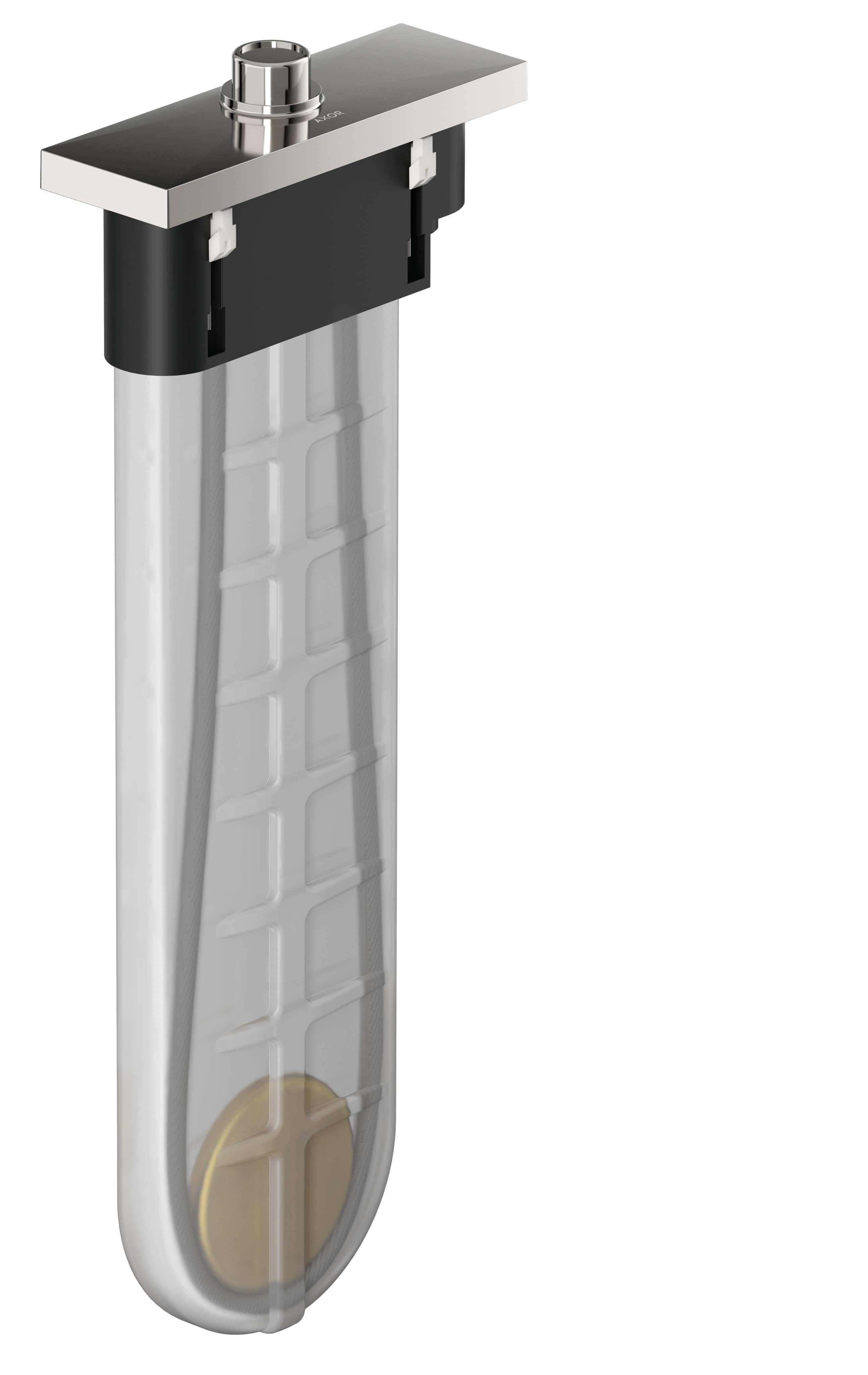 Hansgrohe Wannenrandset sBox square Axor chrom  
