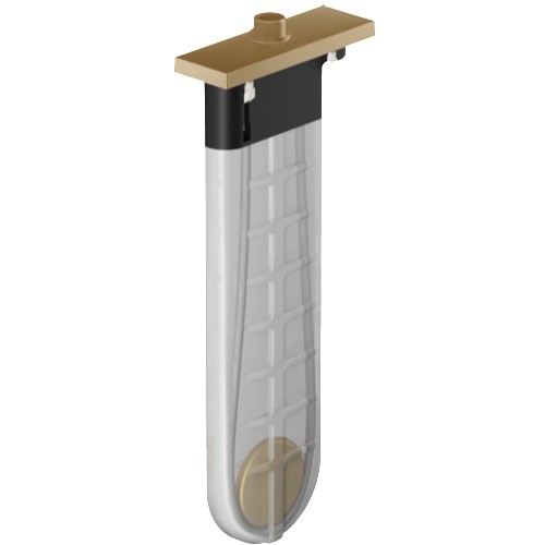 Hansgrohe Wannenrandset sBox square Bruhsed Bronze