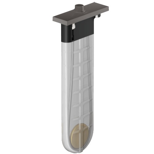 Hansgrohe Wannenrandset sBox square Brushed Black