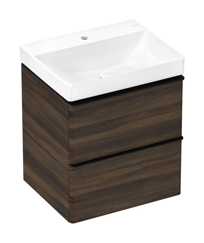Hansgrohe Waschtisch Xelu Q 600x480mm mi.Hahnloch oh.Überlauf, SmartClean weiß