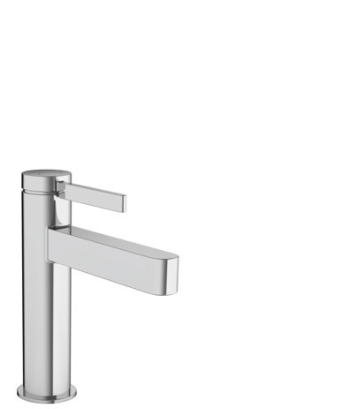 Hansgrohe Waschtischmischer 110 Finoris mit Push-Open Ablaufgarnitur chrom