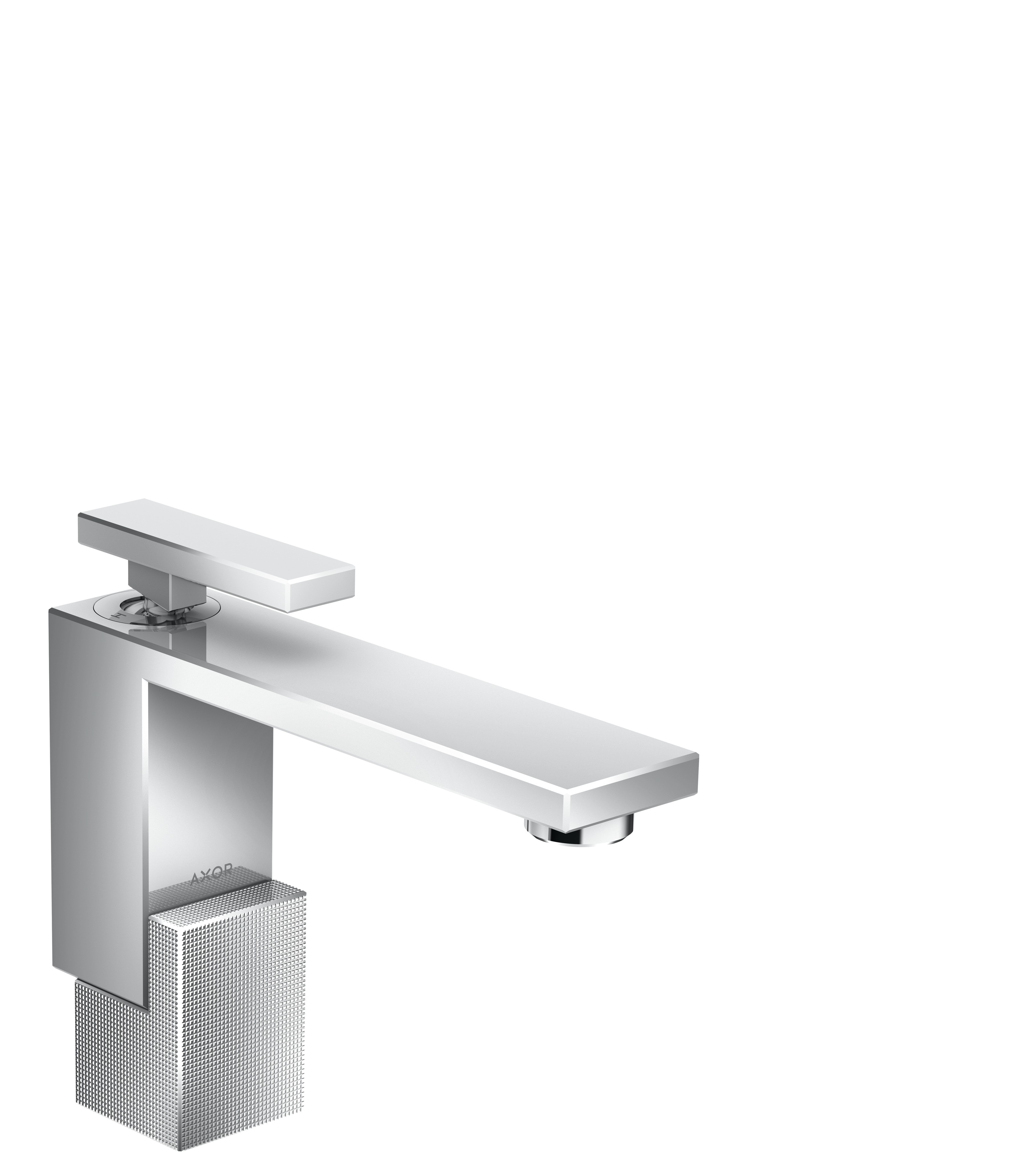 Hansgrohe Waschtischmischer 130 Axor Edge Diamantschliff chrom