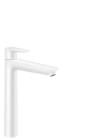 Hansgrohe Waschtischmischer 240 Talis E mattweiss ohne Ablaufgarnitur