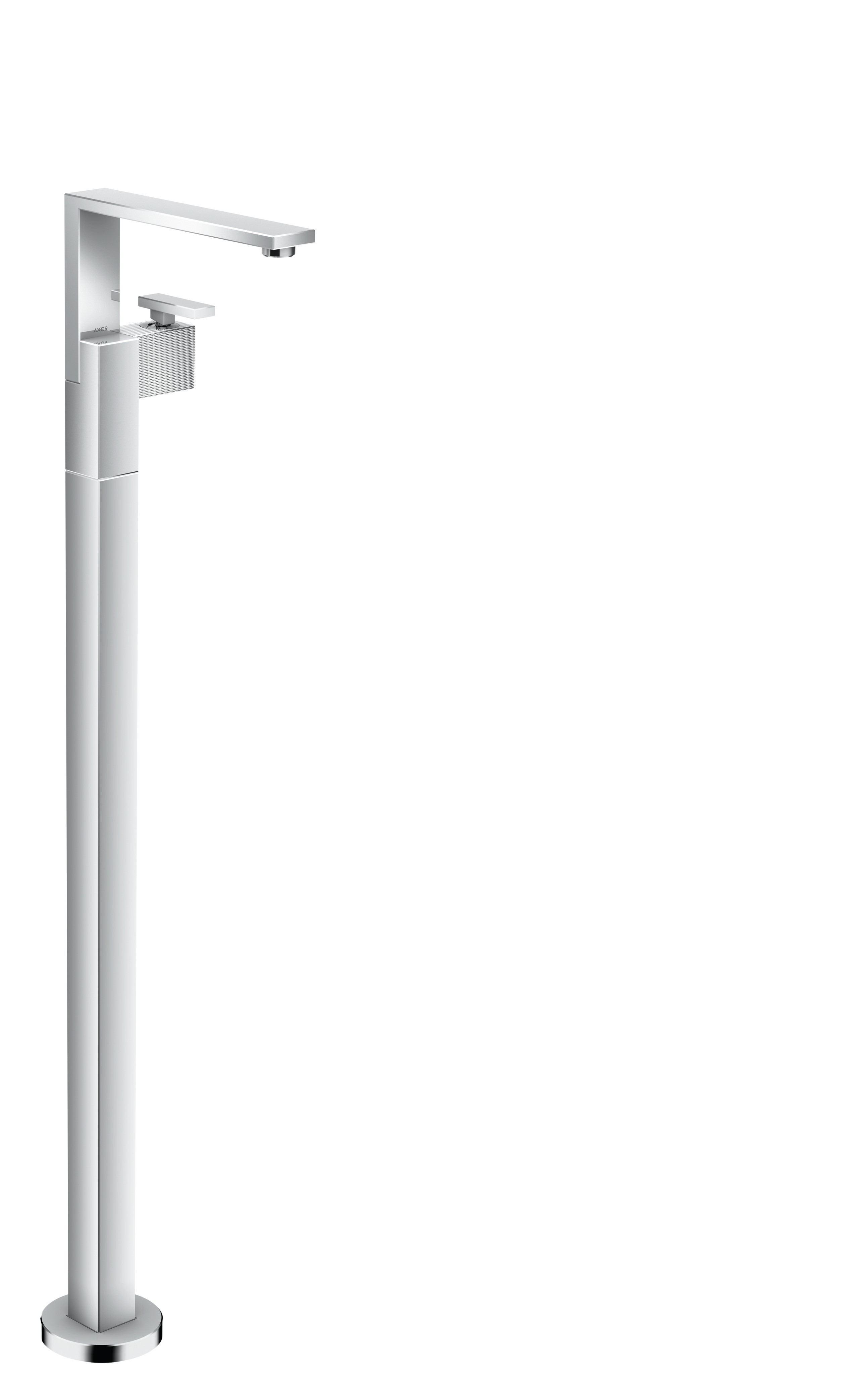 Hansgrohe Waschtischmischer Axor Edge zur Bodenmontage Diamantschliff chrom
