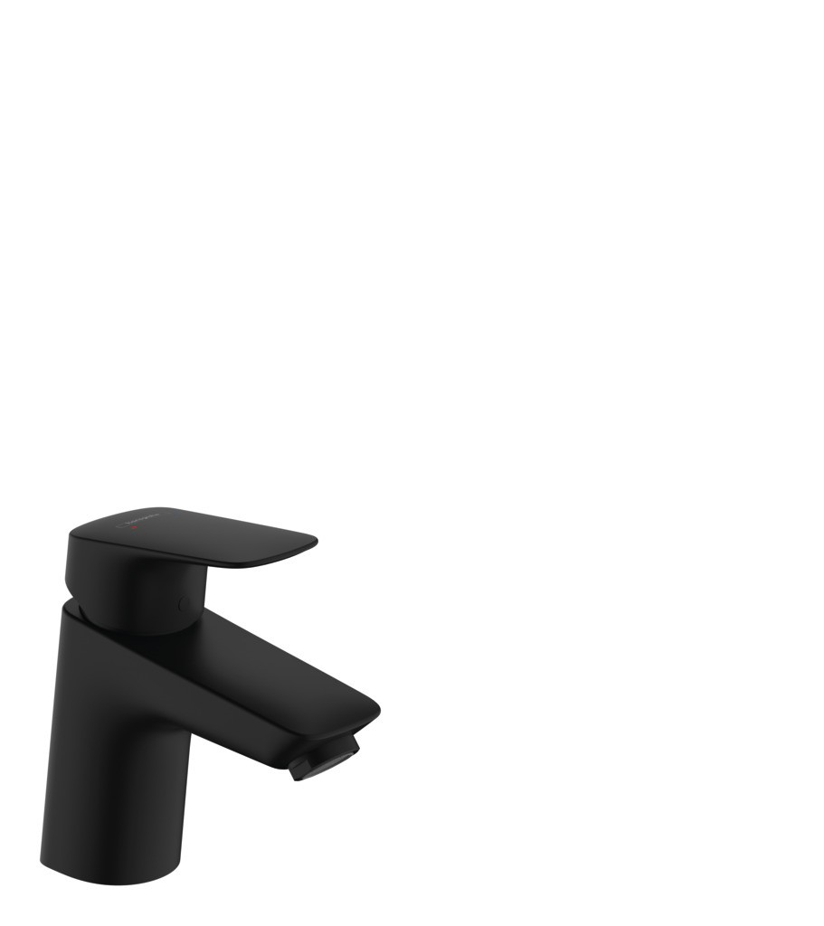 Hansgrohe Waschtischmischer Logis 70 CoolStart ohne Ablaufgarnitur mattschwarz